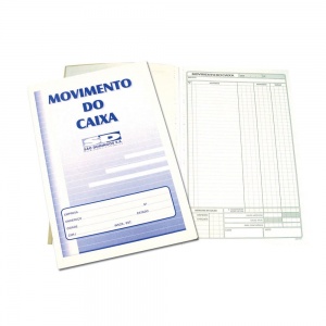 Livro Movimento Caixa 100fls 149x205