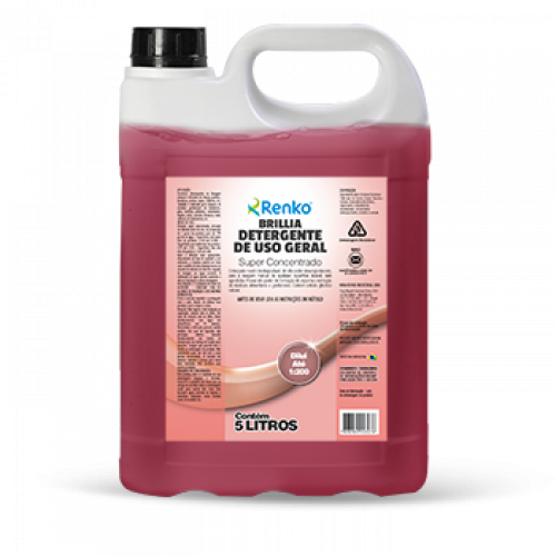 Detergente Super concentrado Brillia 5ltrs