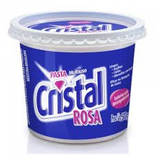 Pasta Cristal Rosa 500gr