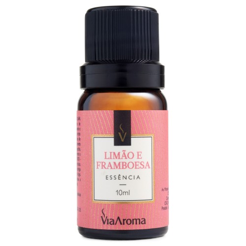 ESSÊNCIA 10ml LIMÃO E FRAMBOESA VIA AROMA