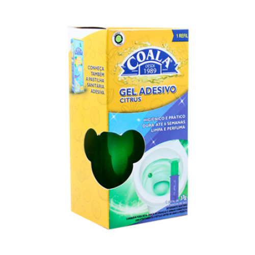 REFIL GEL SANITÁRIO C/4 CITRUS COALA