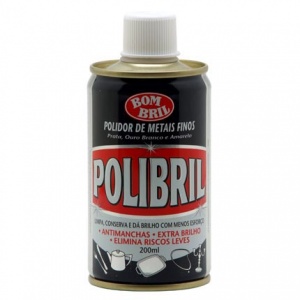 Polidor de Metais Finos 200ml Polibril