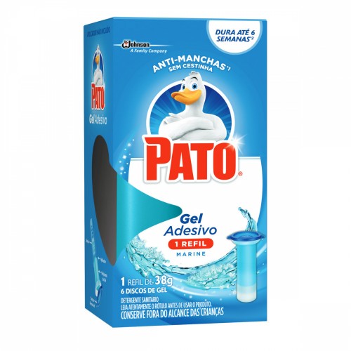 REFIL GEL SANITÁRIO C/6 MARINE PATO