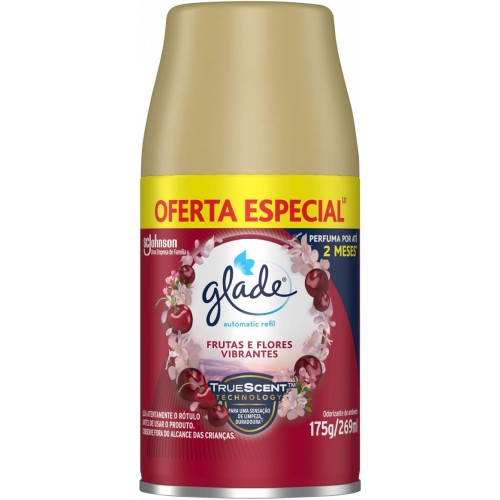 REFIL BOM AR 269ml FRUTAS E FLORES VIBRANTES GLADE