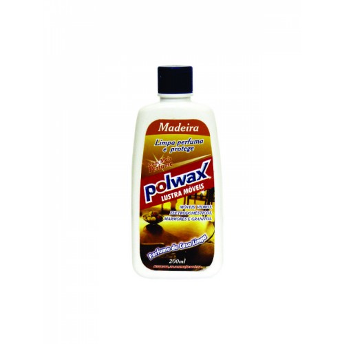 LUSTRA MÓVEIS MADEIRA 200ml POLWAX