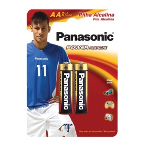 Pilha AA Alcalina c/2 Panasonic
