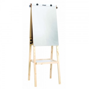 Quadro Flip Chart Marrom 1,80mtrs