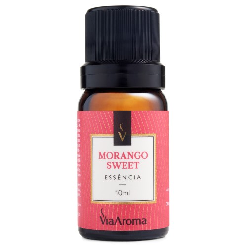 ESSÊNCIA 10ml MORANGO SWEET VIA AROMA