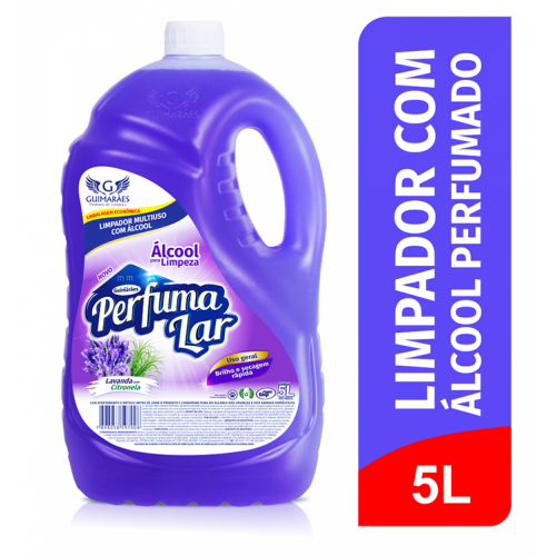 ÁLCOOL PERFUMADO LAVANDA C/CITRONELA 5L GUIMARÃES