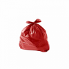 SACO DE LIXO VERMELHO 20L MICRA 0.04 /  75X90X0.04 C/100